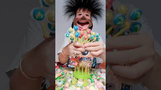 Candy Crush was eating funny candy eatingshow videoshort sugarcandy [upl. by Yenohtna]