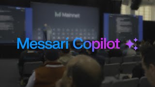 Messari Copilot Keynote Address  Crypto AI Assistant Product Launch  Mainnet 2024 [upl. by Huttan310]