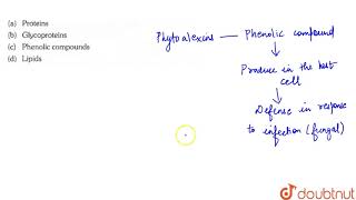 Phytoalexins are secreted by plants in response to fungal reaction These compounds are generally [upl. by Lokkin]