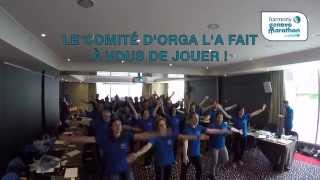 Chorégraphie officielle revue par le comité dorganisation du Harmony Genève Marathon for Unicef [upl. by Kinom]