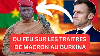 LA COLÈRE GRONDE 🔥 MACRON ET SES ALLIÉS SOUS LE FEU 🔥 AU BURKINA 🇧🇫 LE BURKINA DIT NON AUX TRAÎTRES [upl. by Saunderson]