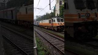 WAP 5 😍🔥 indianrailways centralrailway greatcentralrailway train railway railfans travel [upl. by Filip]