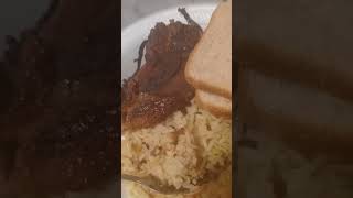 Pork chops rice and Bread for dinner🍽🥤😋 [upl. by Sasha]