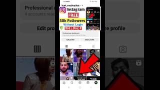 10k Free followers 🎊 Instagram Par Followers Kaise Badhaye  How to increase followers on Instagram [upl. by Redford]