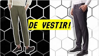 PANTALON DE VESTIR ✔ Como combinar y usarlo  muchos OUTFITS para hombre [upl. by Ahsie]