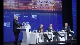 PM Modis Speech at Plenary session of St Petersberg International Economic Forum Russia  PMO [upl. by Gemma655]