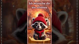 🍁 ❤Ich wünsche dir ein schönes Wochenende ❤🍁 Grußvideo für WhatsApp kostenlos shorts [upl. by Anilave532]