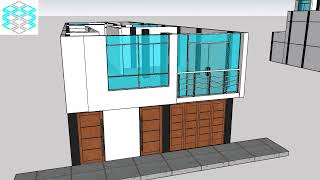 VIVIENDA UNIFAMILIAR 7 X 20 PORV [upl. by Evania]