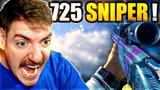 1 TIRO APENAS a 725 SNIPER no COD WARZONE [upl. by Salakcin]