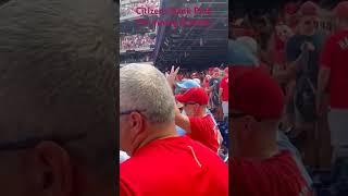 Citizens Bank Park 7th inning Stretch citizensbankpark philadelphiaphillies [upl. by Gareri]