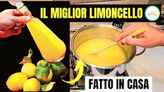 Come Fare Il Miglior Limoncello Fatto In Casa [upl. by Adonis]