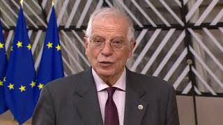 Josep Borrell eudebates EUUS relations and Turkey once again at the European Council [upl. by Aicinoid]