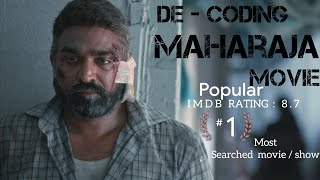 MAHARAJA FULL MOVIE EXPLAINED IN HINDI — DECODING MAHARAJA — VIJAY SETHUPATHI ANURAG KASHYAP [upl. by Gardel]