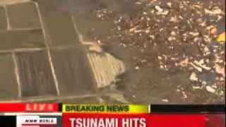 Ovni En Tsunami De Japon 11 De Marzo De 2011 Video Completo [upl. by Tacye]