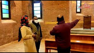 Div comm visits newly renovated church in Srinagar [upl. by Peednus634]