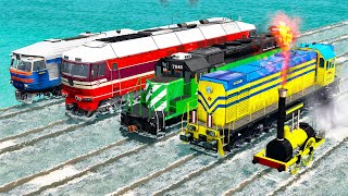 Train Championship 2  Beamng drive [upl. by Nonarb942]