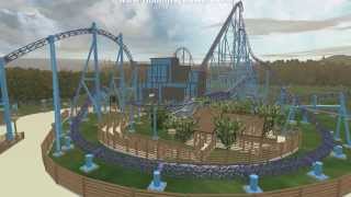 Nefarious  No Limits Intamin MegaCoaster [upl. by Rhines521]