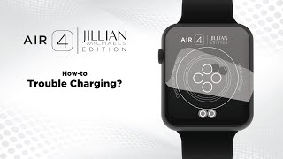 iTOUCH AIR 4  Jillian Michaels Edition Smartwatch  How to Charge [upl. by Nayve394]