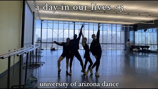 A Day in the Life of Dance Majors at The University of Arizona  Carissa Campbell [upl. by Auqinot]