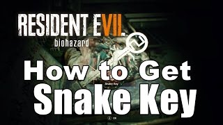 Resident Evil 7 biohazard  How to Get the Snake Key Location Guide [upl. by Machos]