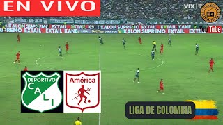 DEPORTIVO CALI VS AMERICA DE CALI EN VIVO 🟠⚫ FUTBOL DE COLOMBIA 2024  JORNADA 16 [upl. by Ardnoik]