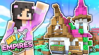 💜A New Home For A Princess Minecraft Empires 2 Ep1 [upl. by Peatroy711]