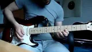 Over The Hills And Far Away Nightwish 47 guitar cover [upl. by Jeremy]