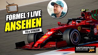 Wo läuft die Formel 1 2021 live im TV amp Stream [upl. by Mills461]