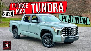 The 2024 Toyota Tundra Platinum iForce MAX Is The Sweet Spot Trim In The Tundra Lineup [upl. by Ahtnammas]