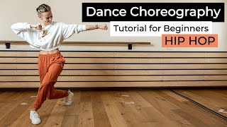 HIP HOP Dance Choreography Tutorial for Beginners  Free Dance Class at Home [upl. by Silver]