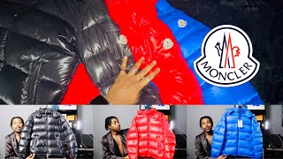 MONCLER MAYA JACKET SIZING COMPARISON  1 YEAR UPDATE AND TRY ON‼️ 2FLYB [upl. by Bremer]