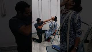 Neck Traction For Cervical spondylitis। peacefulyogajaipur cervical ytstudio [upl. by Anined]