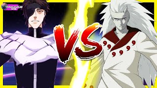 AIZEN VS MADARA  QUEM VENCE   DUELO MORTAL [upl. by Einnod]