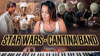 Star wars  Cantina band Piano ragtime [upl. by Venuti940]