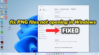 FIXED PNG files not opening in Windows 1011 [upl. by Naresh]