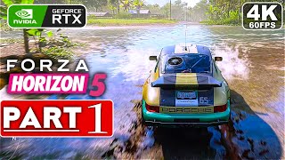 FORZA HORIZON 5 Gameplay Walkthrough Part 1 4K 60FPS RAY TRACING PC  No Commentary FULL GAME [upl. by Lednyc163]