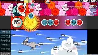 【Osu＋太鼓】IOSYS  ウサテイ２０１１【Onos Taiko Oni】 [upl. by Joacimah]