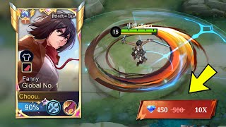 AOT FANNY GAMEPLAY  DIAMOND SPENT REVEAL  Mobile Legends [upl. by Aidas459]