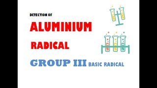 ALUMINIUM RADICAL  BASIC GROUP 3  SALT ANALYSIS  ALL PUNJAB BOARD PRACTICALS [upl. by Gusta602]