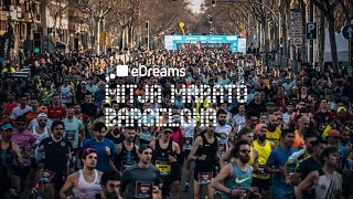 eDreams Mitja Marato Barcelona 2024 [upl. by Helaine]