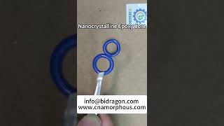 Nanocrystalline Blue Epoxy Core cores diy ironcore [upl. by Yorled]