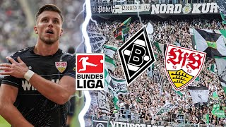 GLADBACH VS STUTTGART HIGHLIGHTS  DEMIROVIC BESIEGELT BORUSSIA NIEDERLAGE  4K STADIONVLOG ⚽️🔥 [upl. by Anyt]