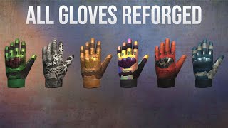 Standoff 2  All Gloves Skins Reforged Collection [upl. by Naraj855]