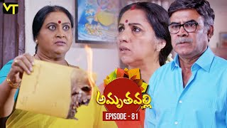 అమృతవల్లి Telugu Serial  Episode  81  Amruthavalli  Vision Time Telugu [upl. by Paco]