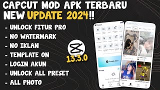 New Update Capcut Mod Apk Pro Terbaru 2024 Versi 1320 Terbaru  No Watermark Unlock Pro [upl. by Iddet950]