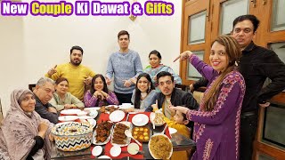 Shadi Ke Baad Bhai Or Bhabhi Ko Di Special Dawat Or Gifts Kia Diye   Dawat Vlog  Momina Ali [upl. by Atalanti]