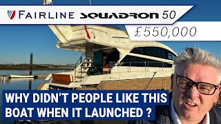 Fairline Squadron 50  Why this boat didnt sell well when new [upl. by Erna79]