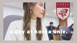 Day in the Life of a University Student  Korea University 🇰🇷 [upl. by Alderman]