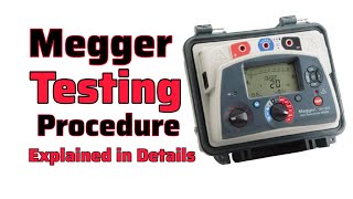 Megger Testing Procedure  How does the Megger test perform [upl. by Wivina576]