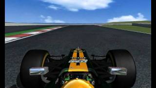 rFactor Gp2 2011 Lotus Art  Circuito de Navarra [upl. by Alra]